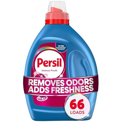 Persil Intense HE Fresh Everyday Clean Laundry Detergent Liquid, 4 Bottles, 50 Fl Oz, 66 Loads Deal