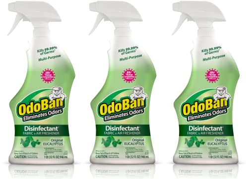 3-Pack 32-Oz OdoBan Ready-to-Use Disinfectant & Odor Eliminator Spray (Eucalyptus)