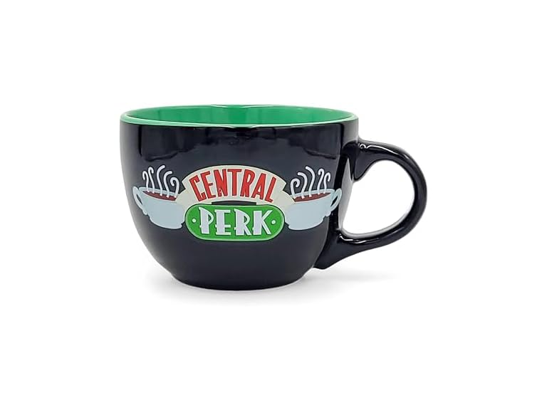 Silver Buffalo FRIENDS Central Perk 24-Oz Ceramic Oversized Coffee/Soup Mug Deal
