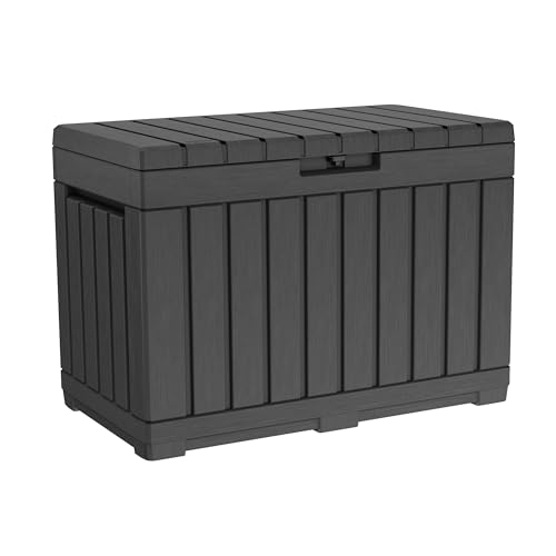 Keter Kentwood 50 Gal Outdoor Storage Box and Patio Side Table Deal