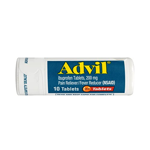 Advil Pain Reliever & Fever Reducer Tablets 10-Count
