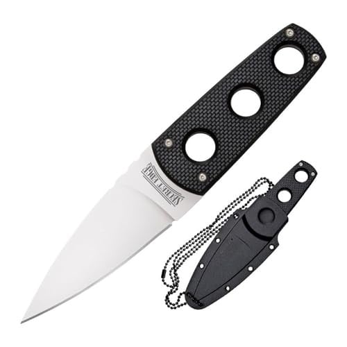 Cold Steel Secret Edge 3.5" Fixed Blade Tactical Outdoor Hunting Concealed Carry Neck Knife Deal