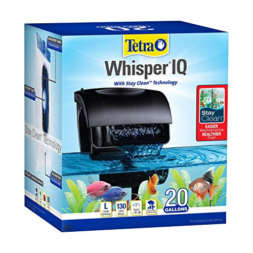 Tetra Whisper IQ Power Filter 20-Gallon 130 GPH
