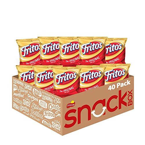 Fritos Corn Chips Original 1 Ounce (Pack of 40)