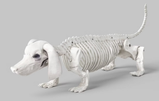 Hyde and EEK! Boutique 5" Dachshund Skeleton Halloween Decorative Prop