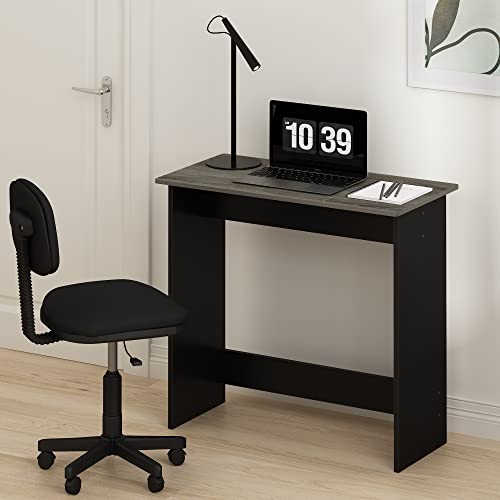 Furinno Simplistic 31-Inch Computer Desk, Grey Oak