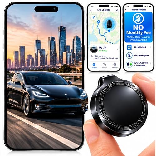 GPS Tracker for Vehicles, Kids, Pets & Seniors, Real-Time Location 