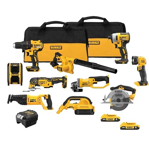 DEWALT 20V MAX 10 Tool Cordless Power Tool Set Deal