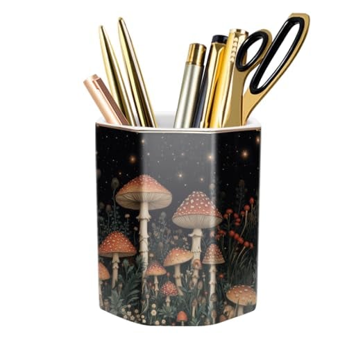 WAVEYU Ceramic Mushroom Pen Holder Deal