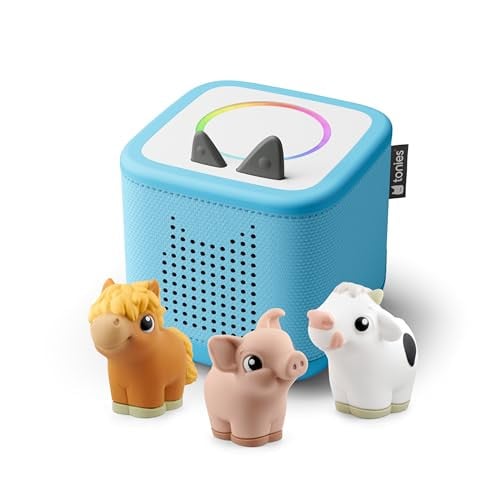 Toniebox 2 My First Farm Bundle w/ Soft and Squeezable Cow, Horse, and Pig Deal