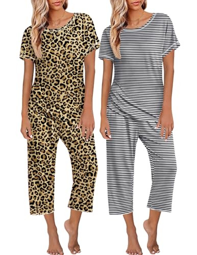 Ekouaer Pajamas Sets - 2 Pack