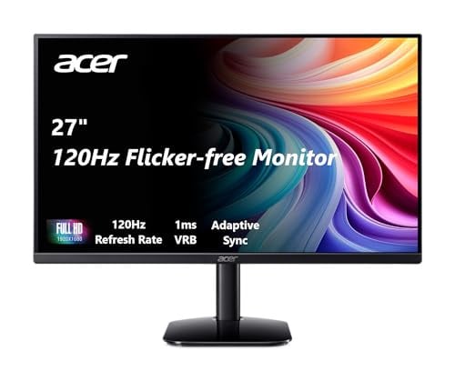 Acer 27" 1080p 120Hz IPS 1ms Monitor