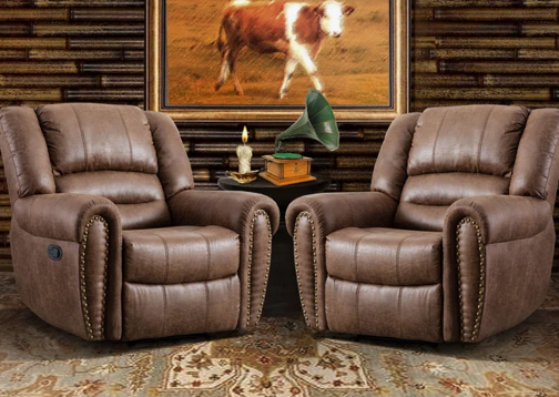 Oversize Manual Recliner - Set of 2