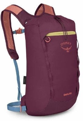 Osprey Daylight Cinch Ultralight Pack Moody Burgundy