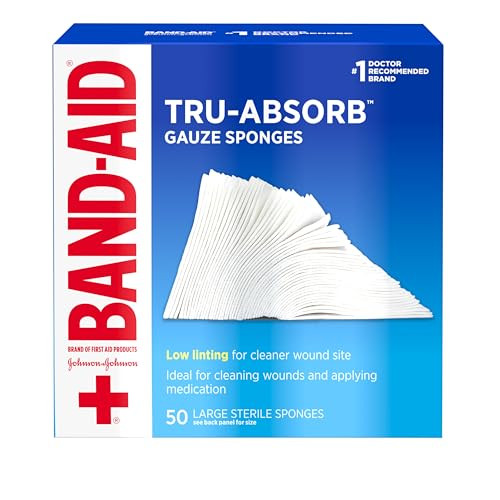 Band-Aid Gauze Sponges 50-Count