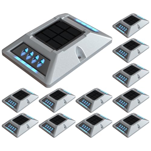 VATION LIGHTING Driveway Solar Dock Lights Marine 12-Pack Deal