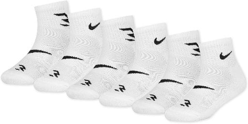 Kids Nike 3BRAND Core Ankle Socks 6-Pack