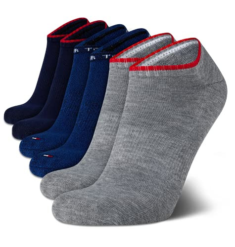 Tommy Hilfiger Men's No Show Socks 6-Pack