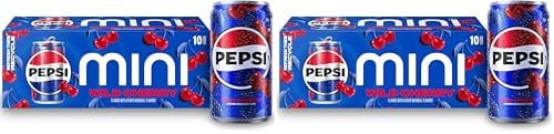 Pepsi Wild Cherry Soda Mini Cans, 7.5 Ounce (20-Pack) Deal