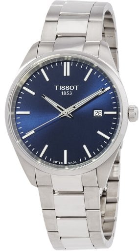 Tissot PR 100 Quartz Blue Dial Men's Watch