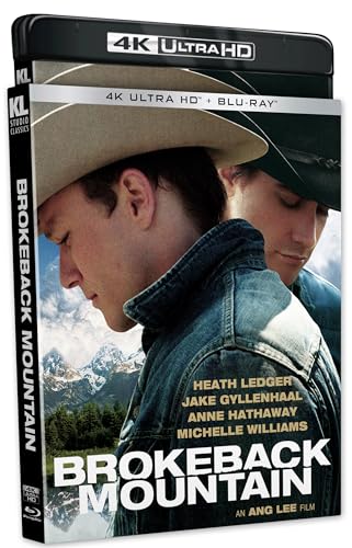 Brokeback Mountain 4K + Blu Ray
