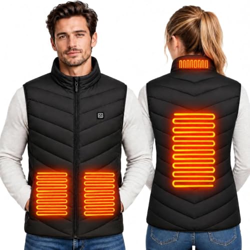Heated USB Charging Puffer Sleeveless Jacket/Vest Deal