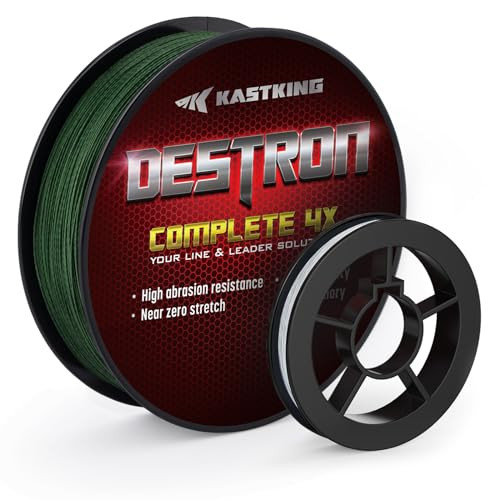 KastKing Destron Braided Fishing Line 150 Yards 8lbs (2-Pack)