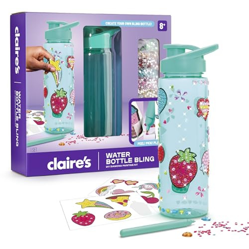 Claire’s Water Bottle Bling Decorating Set