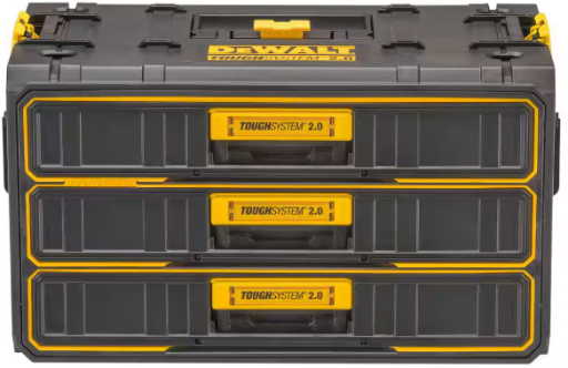 DEWALT ToughSystem 2.0 12.3-in 3-Drawer Tool Box
