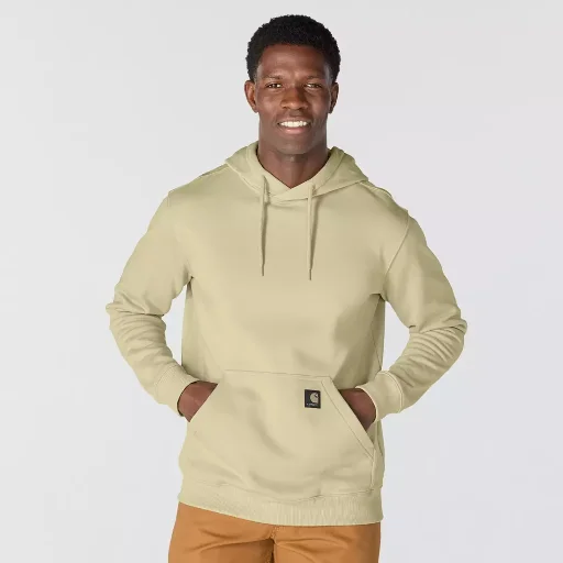 Carhartt Men's Sawyer Camo Hoodie (Oat Milk)