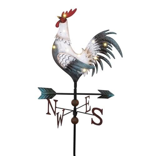 39.4” Metal Weathervane Decorative Garden Stake Deal