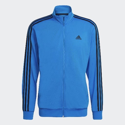 adidas Men Essentials Warm-Up 3-Stripes Track Jackets  Deal