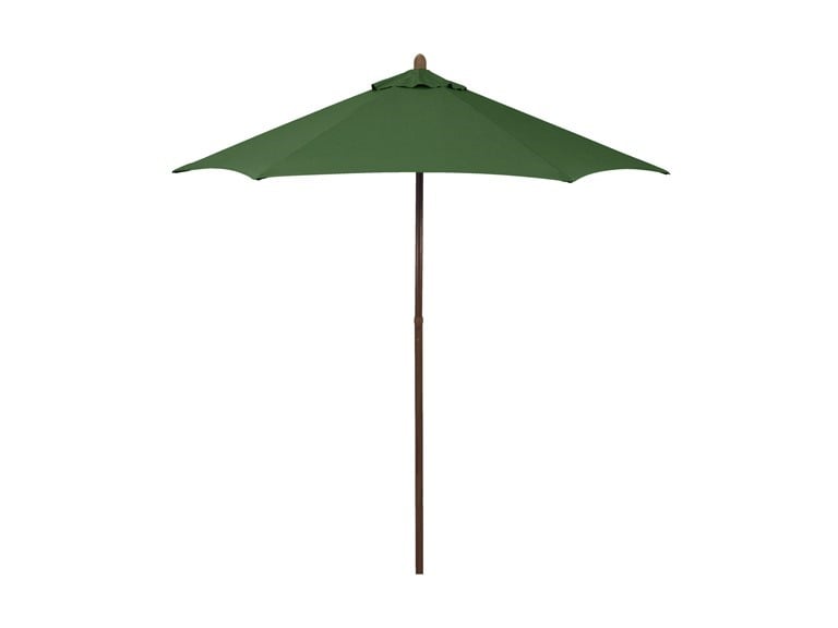 Astella 7.5-Foot Wood-Grained Steel Market Patio Umbrella Deal