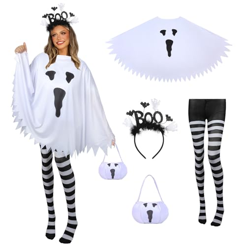 4 PCS Halloween Costume Set