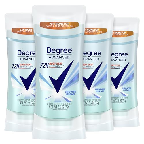 Degree Advanced Antiperspirant Deodorant 4 Count Deal