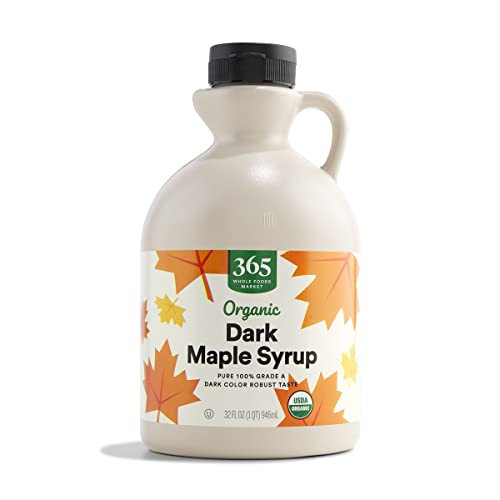 32-Oz 365 by Whole Foods Market Grade A Organic Dark Maple Syrup