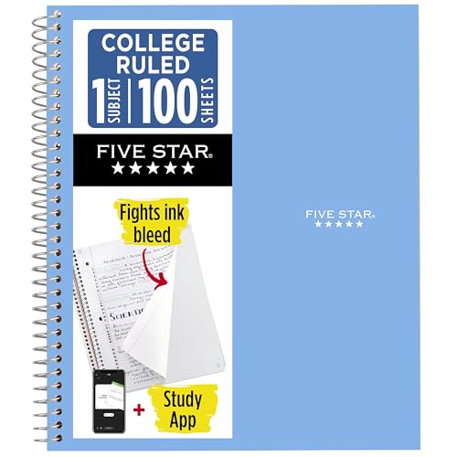Five Star 1-Subject College Ruled Notebook Deal