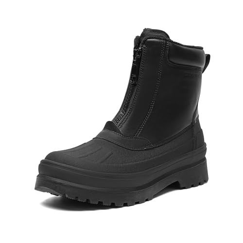 Bruno Marc Men's Insulated Waterproof Snow Boots