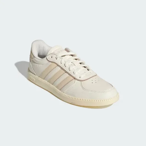 Adidas Women's Breaknet Sleek Shoes (Grey One / Silver Metallic / Cloud White)