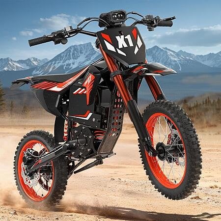 QRONGE X1 4500W 60V 28.8Ah Electric Dirt Bike