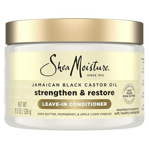 SheaMoisture Jamaican Black Castor Oil Leave In Conditioner 11.5 oz Deal