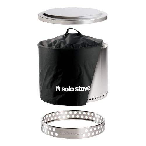 Solo Stove Bonfire Bundle with Stand, Lid, Shelter