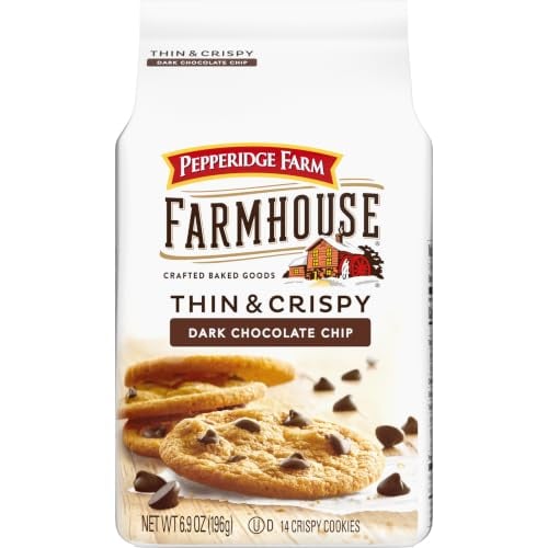 Pepperidge Farm Farmhouse Thin & Crispy Dark Chocolate Chip Cookies 6.9-Oz Deal
