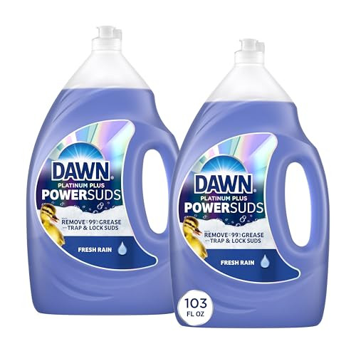 Dawn Platinum Plus PowerSuds Dish Soap Liquid 2-Pack 51.5-Oz
