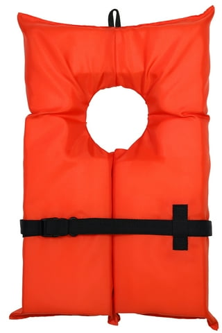 Ozark Trail Type II Life Jacket Unisex Adjustable Belt Orange Deal