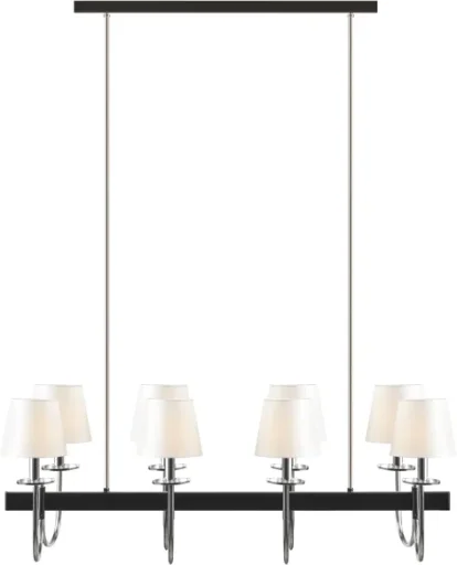 Fairmount 8-Light Traditional Chandelier with Drum Shades