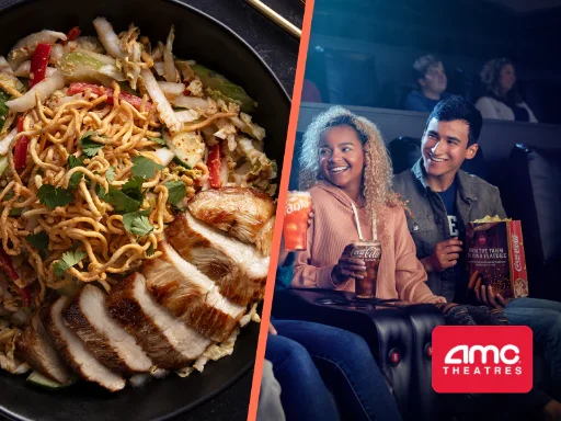 AMC Movie Theatre Tickets + $50 P.F. Chang's Gift Card