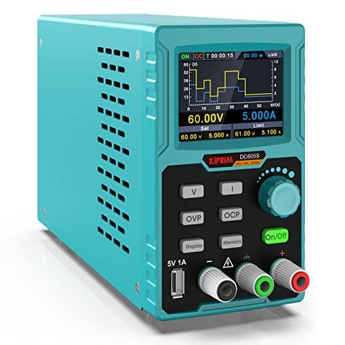 Kiprim 60V/5A Programmable DC Power Supply