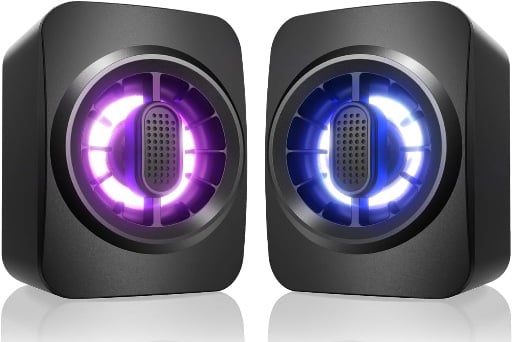 OFFSIR RGB Computer Speakers USB Powered Deal