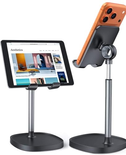 LISEN Cell Phone Stand Phone Holder for Desk Office Decor, Gift Mothers Day 4-10 in Deal